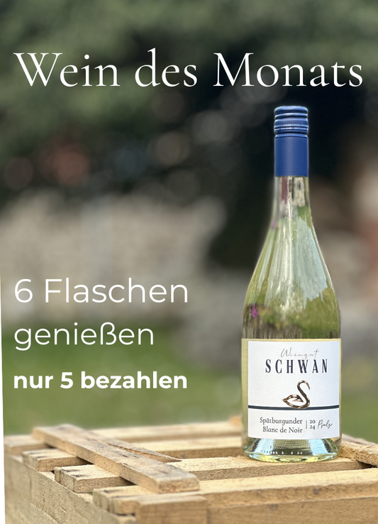 Spätburgunder Blanc de Noir  - Wein des Monats